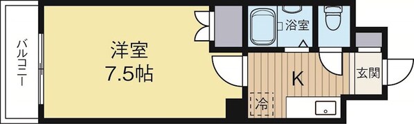 千代県庁口駅 徒歩3分 6階の物件間取画像